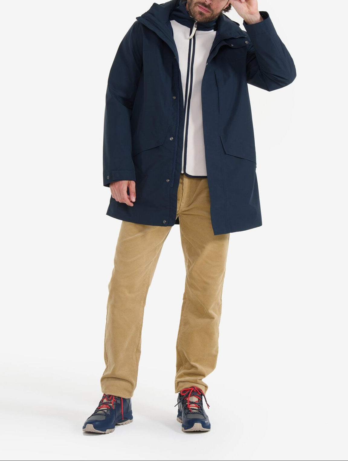 Parka longue GORE-TEX T-KIT avec capuche  Homme Aigle