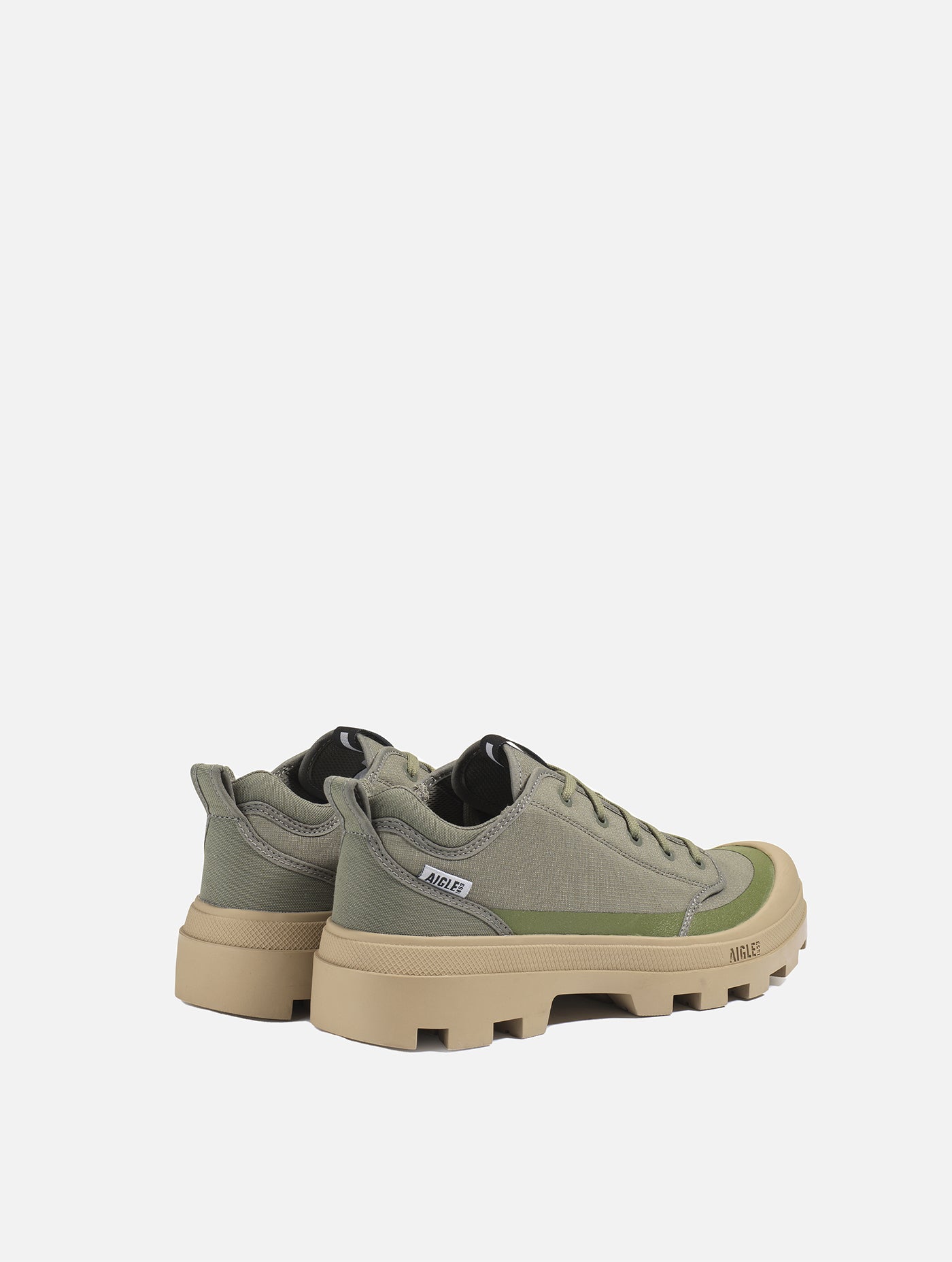 L'iconique chaussure de marche Aigle en polyester recyclé, version basse Aigle