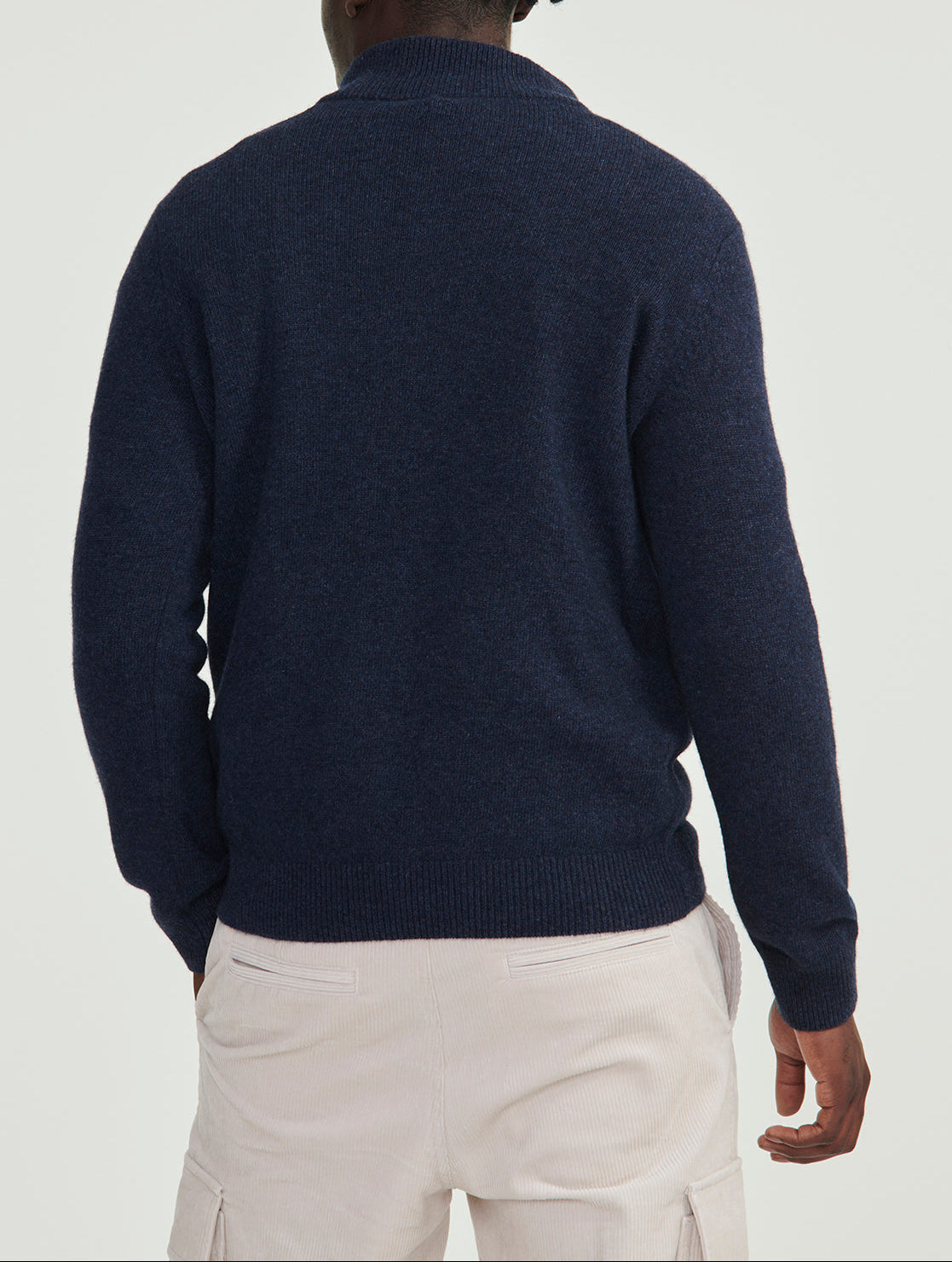 Pull à col montant demi-zip Homme Aigle