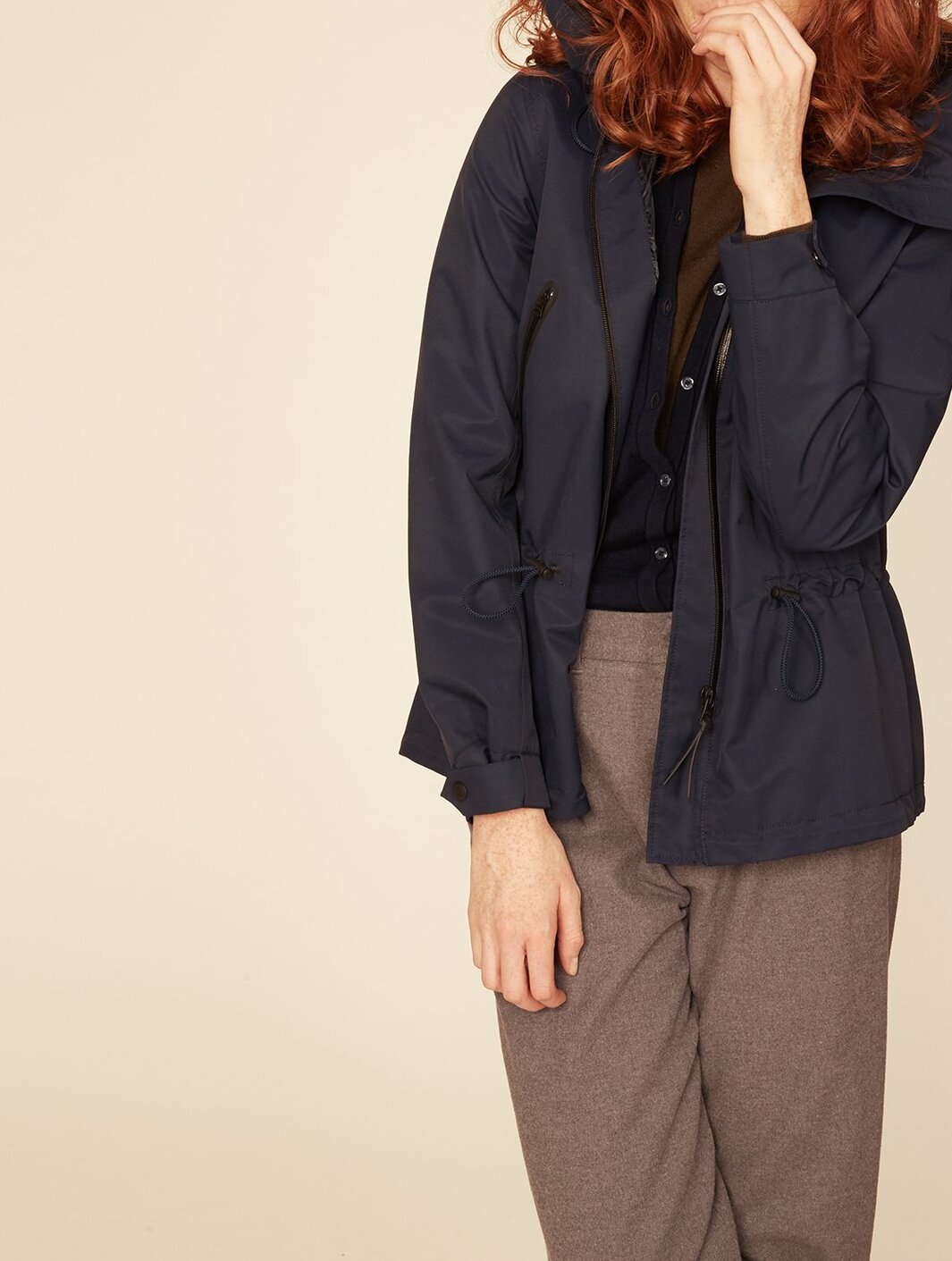 Parka courte imperméable Aigle