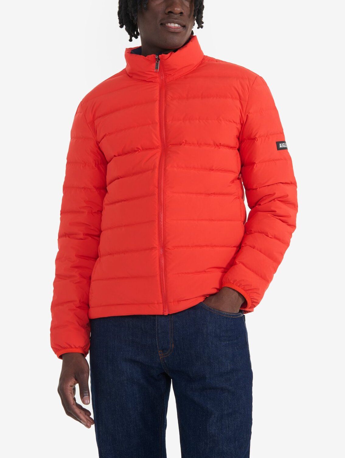 Doudoune courte T-KIT déperlante avec matelassage en duvets et plumes Homme Aigle
