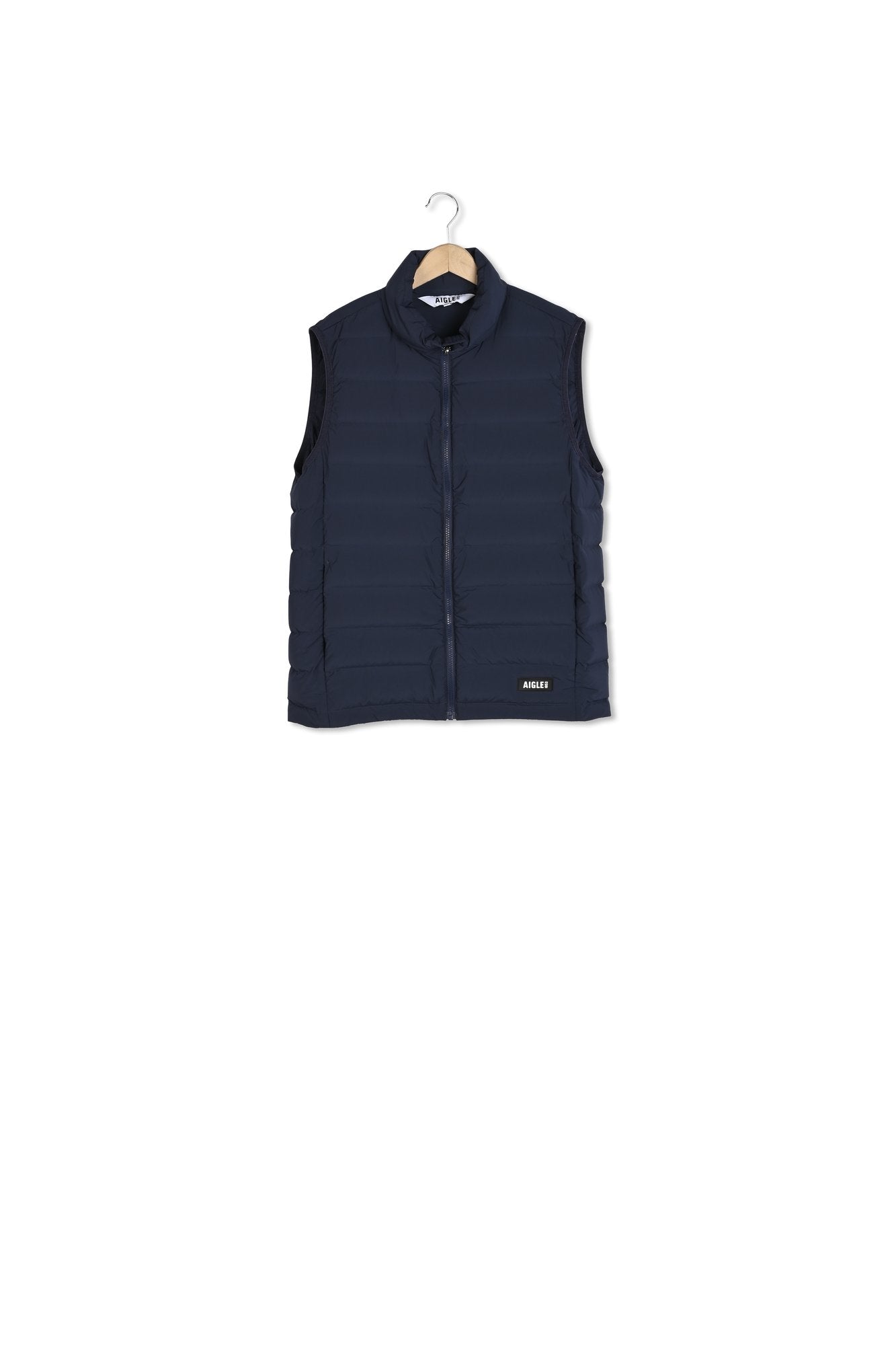 Doudoune courte T-KIT sans manche déperlante avec matelassage en duvets et plumes Homme Aigle