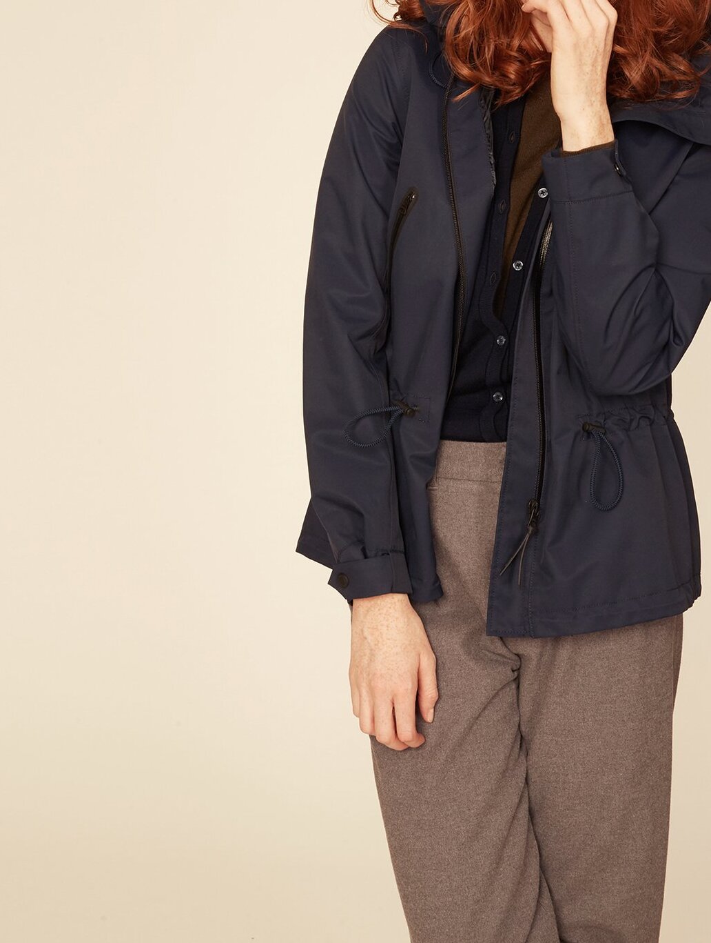 Parka courte imperméable Aigle