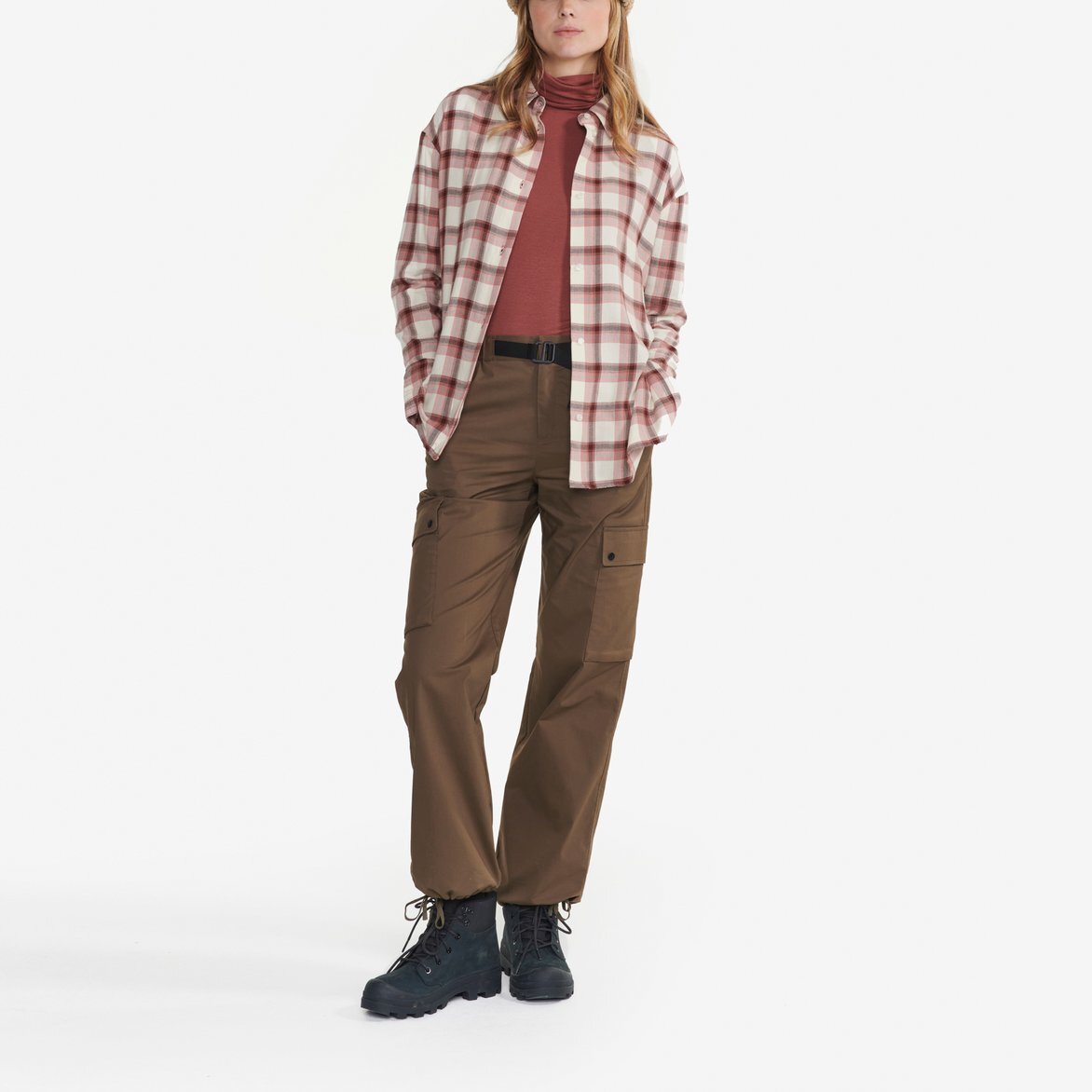 Chemise à carreaux en flanelle  Homme Aigle