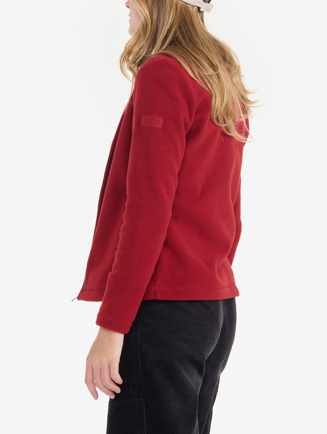 Veste micro-polaire légère et chaude sans col Femme Aigle