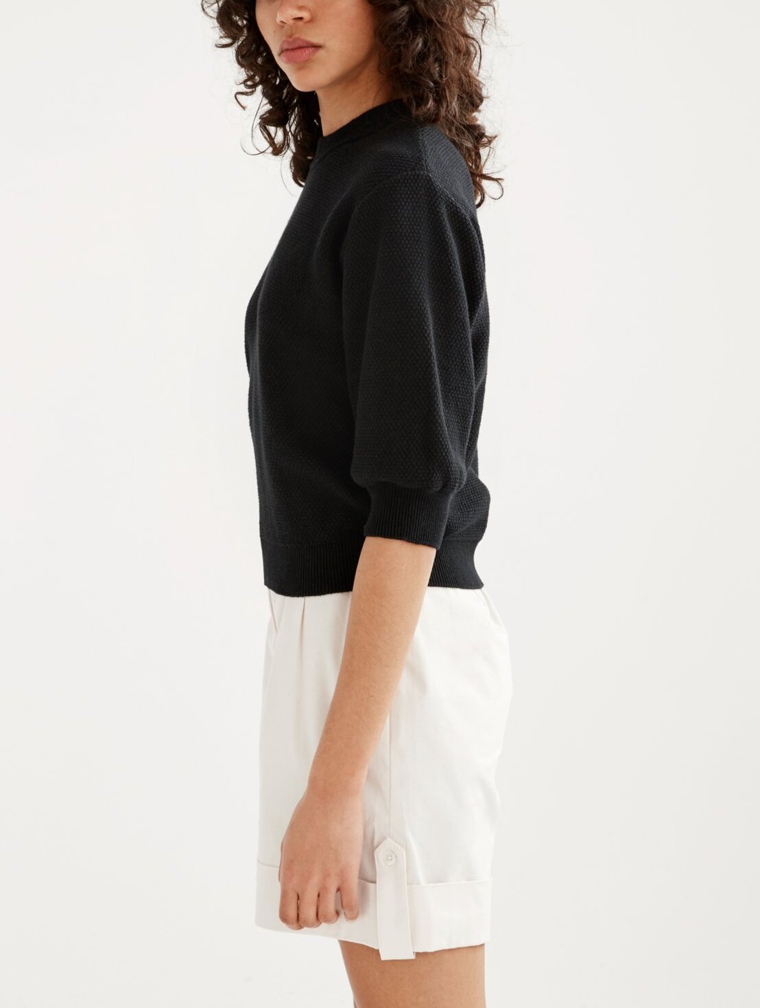 Pull manches courtes maille Aigle