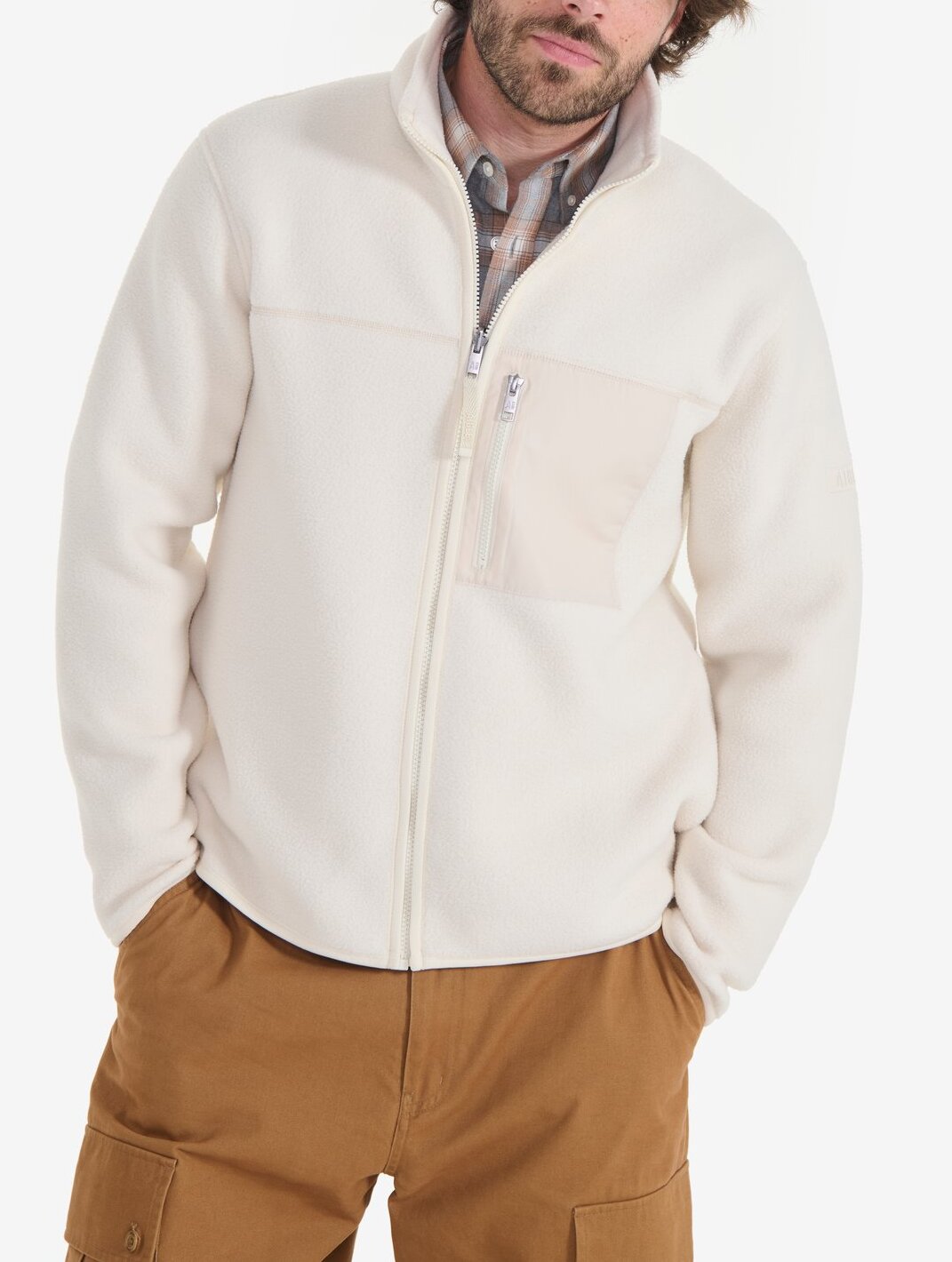 Polaire en sherpa T-KIT avec fermeture éclair  Homme Aigle