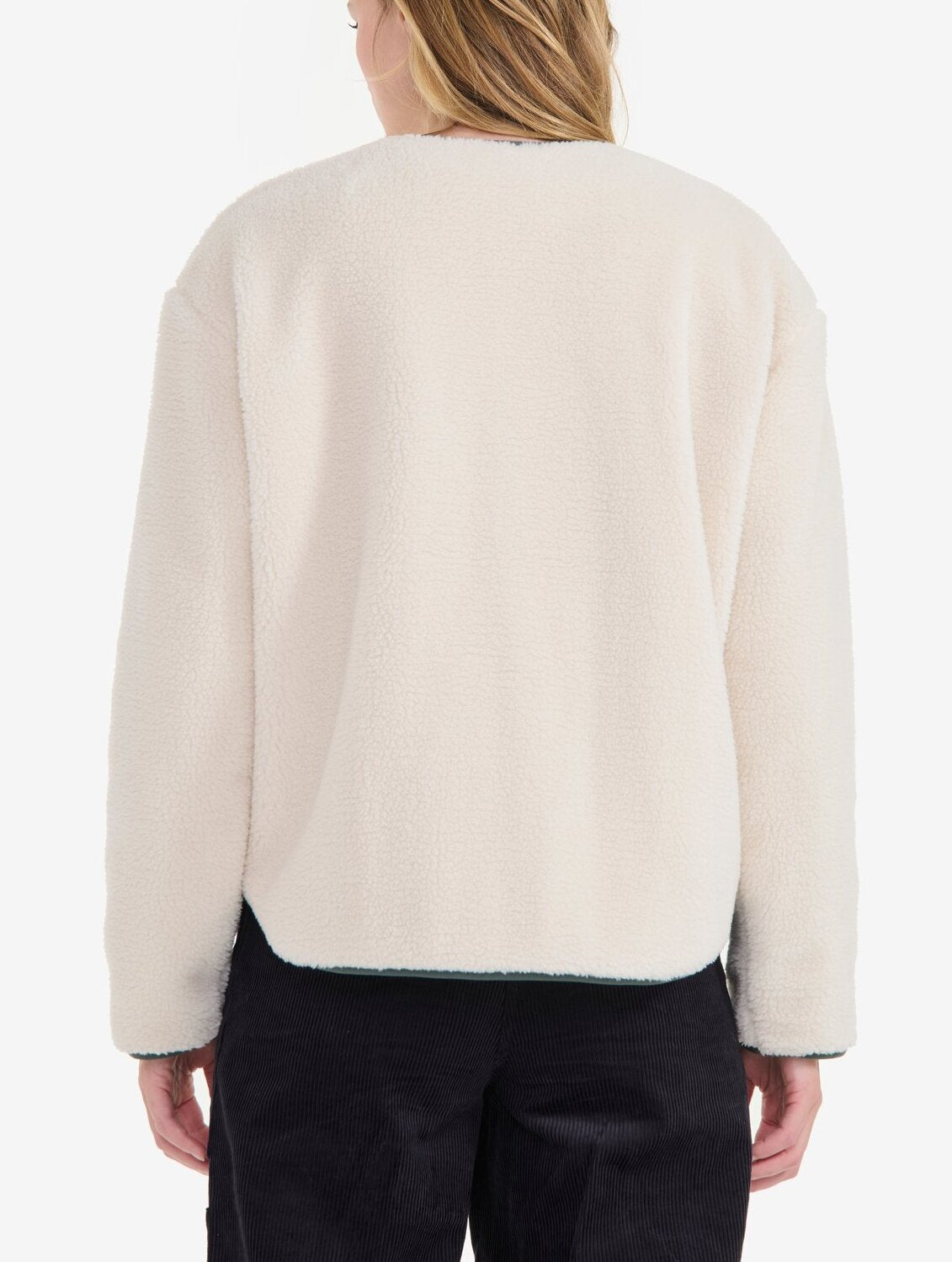 Veste en sherpa réversible Femme Aigle