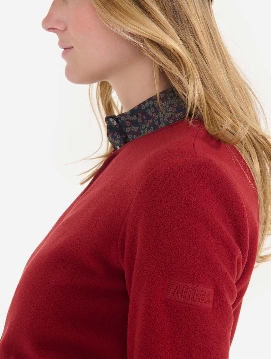 Veste micro-polaire légère et chaude sans col Femme Aigle