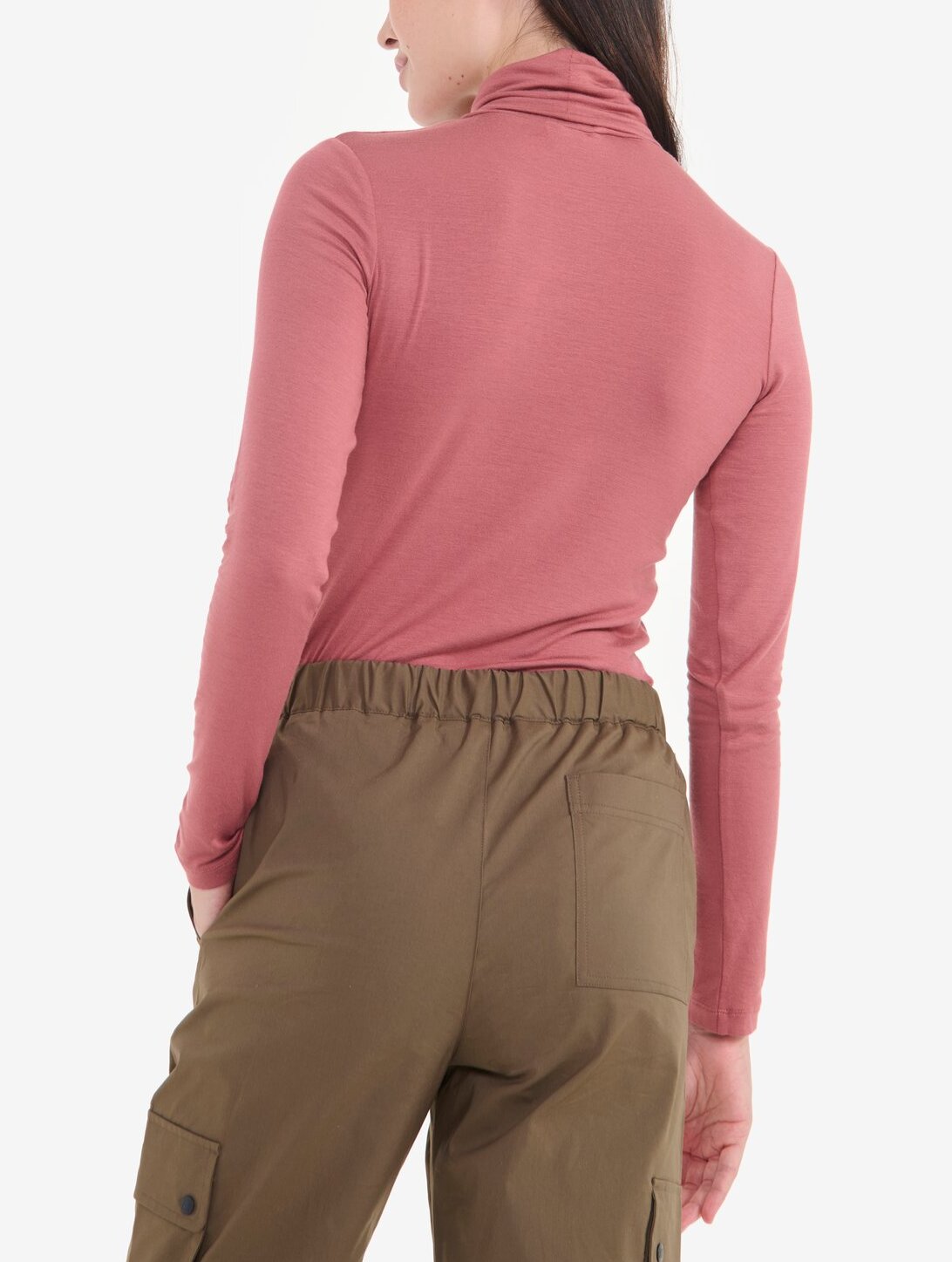 Tee-shirt col roulé en modal  Femme Aigle