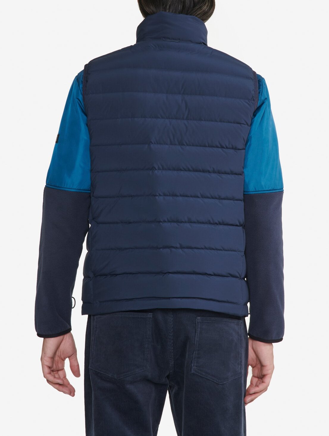 Doudoune courte T-KIT sans manche déperlante avec matelassage en duvets et plumes  Homme Aigle