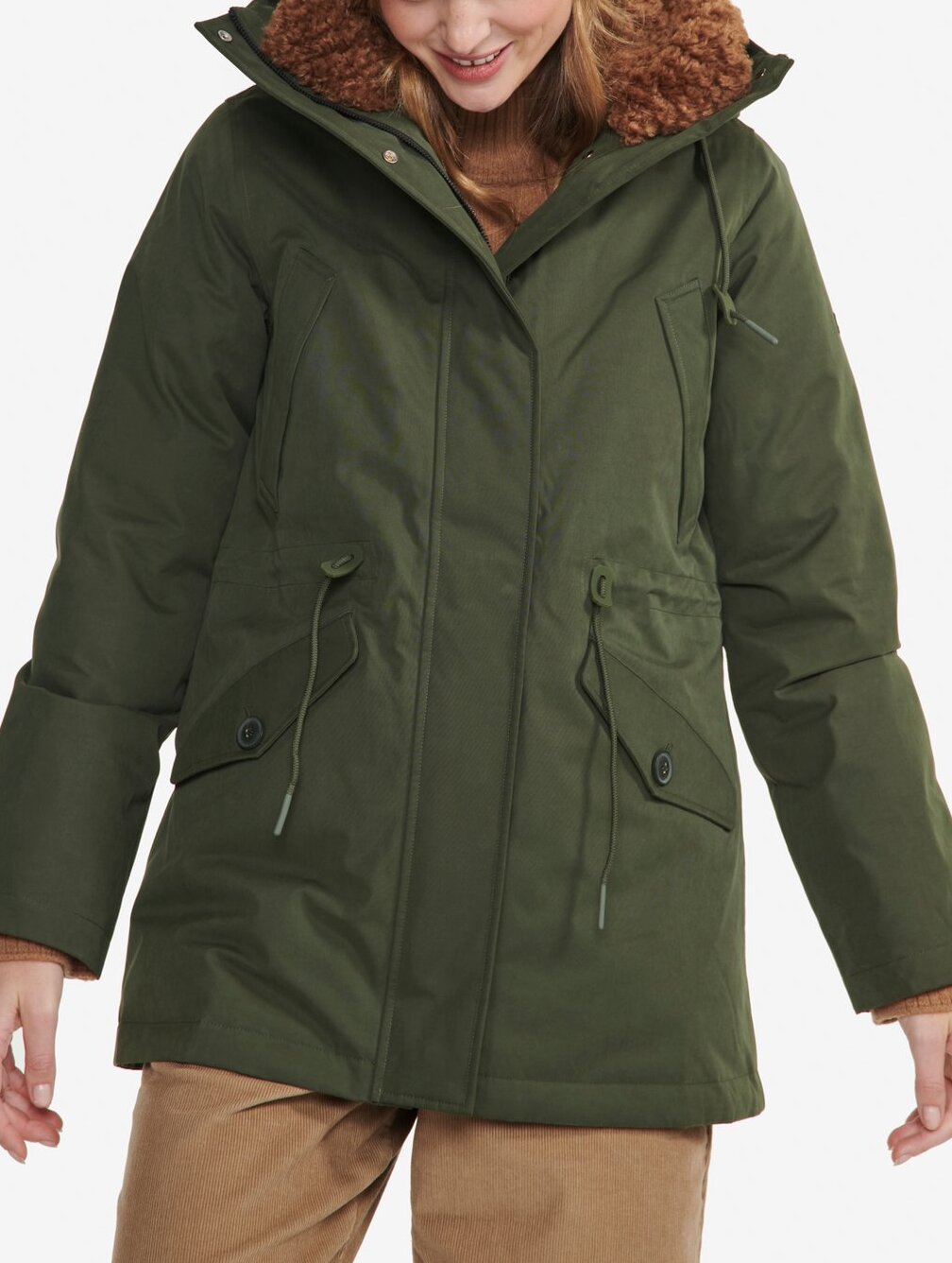 Parka très chaude imperméable MTD® mi-longue  Femme Aigle