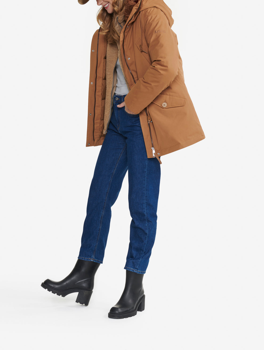Parka très chaude imperméable MTD® mi-longue  Femme Aigle