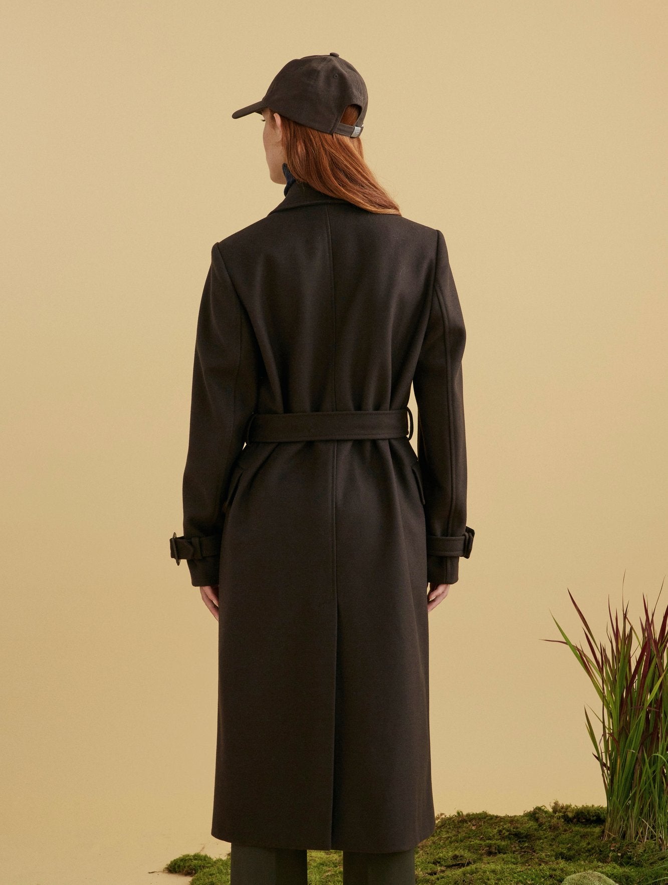 Manteau croisé en lainage Aigle