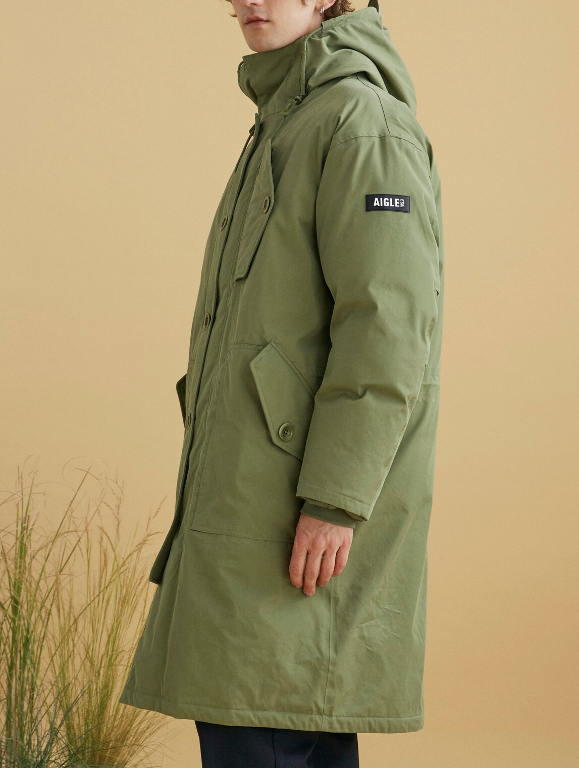 Parka longue MTD® ouate Dupont Sorona® Aigle