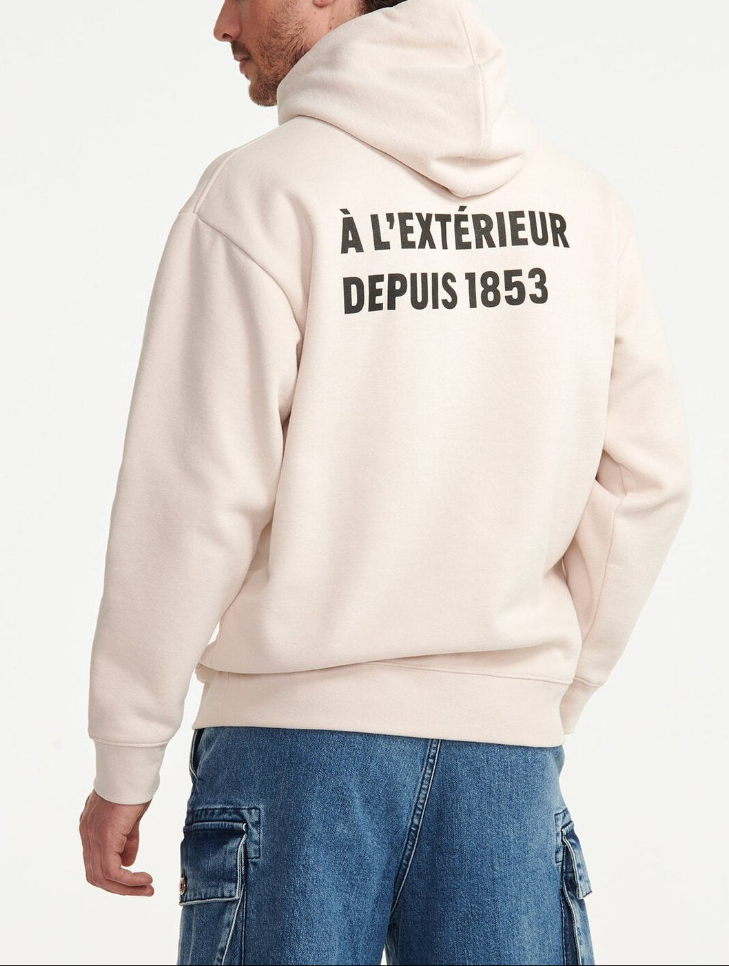 Sweatshirt brossé à capuche Aigle