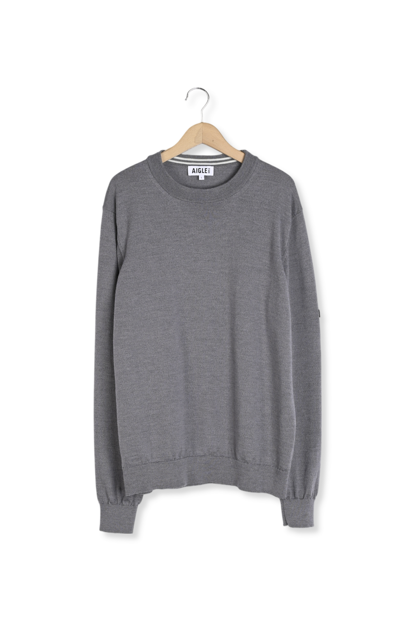 Pull col rond fine jauge Aigle