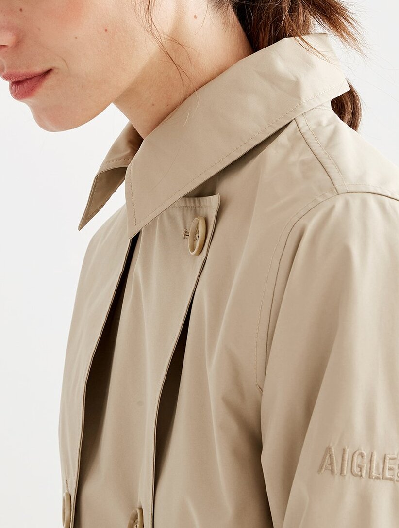 Trench mi-long iconique en Gore-Tex® 2 couches Aigle
