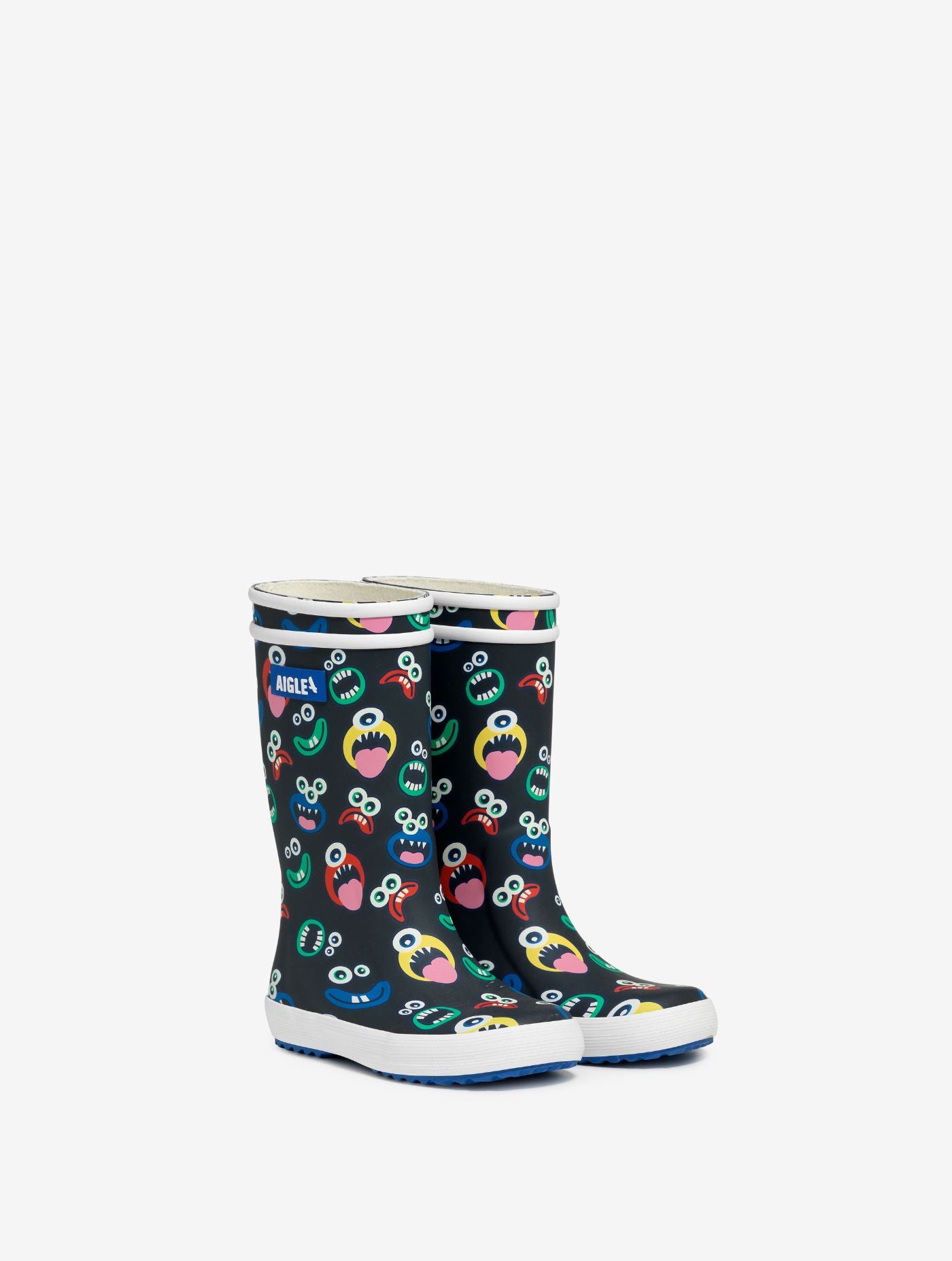 L'iconique botte enfant en version imprimée, doublure éco-responsable Aigle