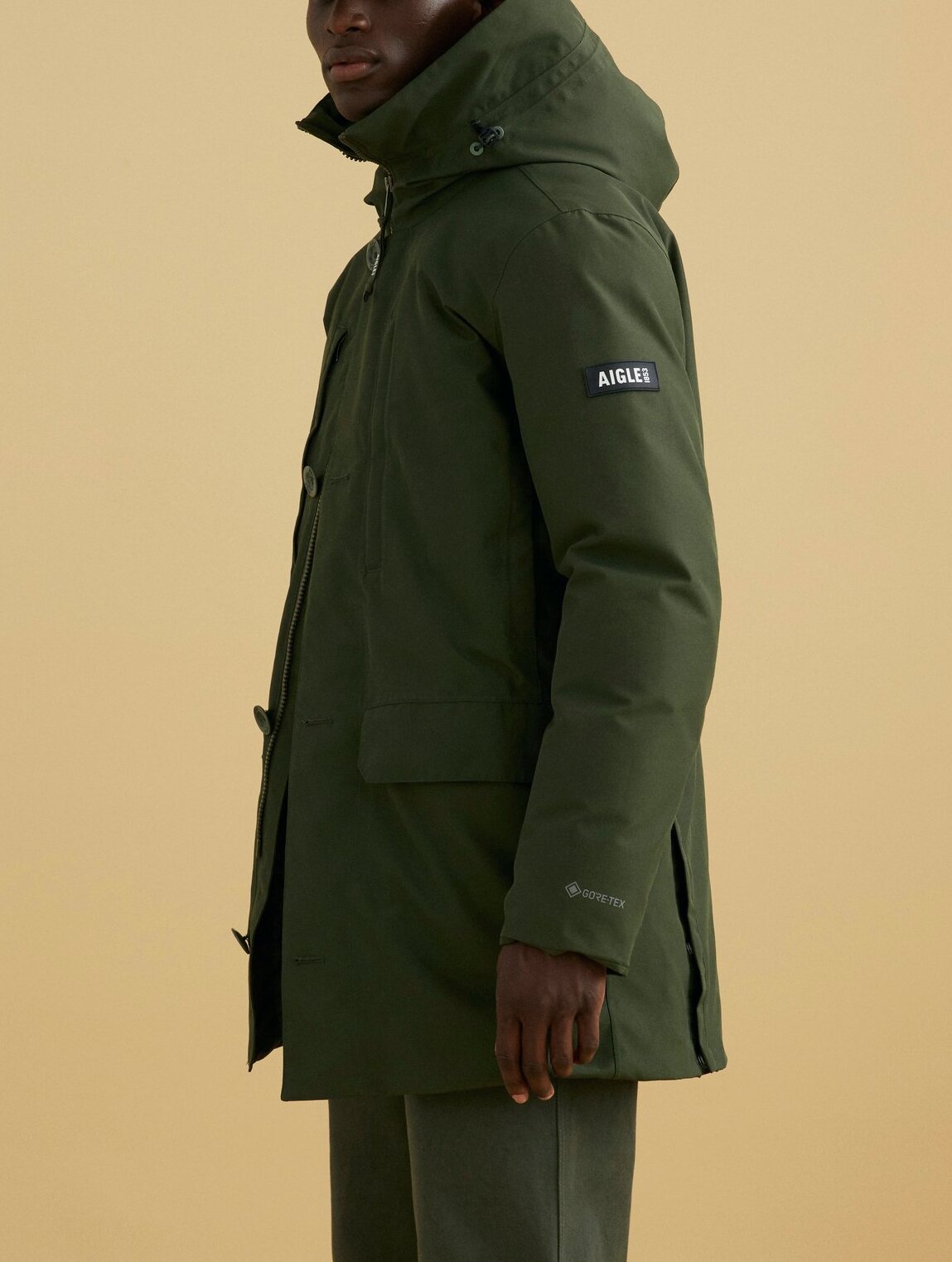 Parka mi-longue Gore-Tex® plume Aigle