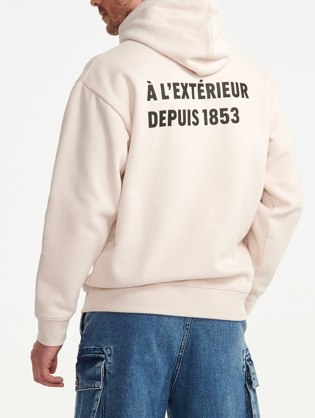 Sweatshirt brossé à capuche Aigle
