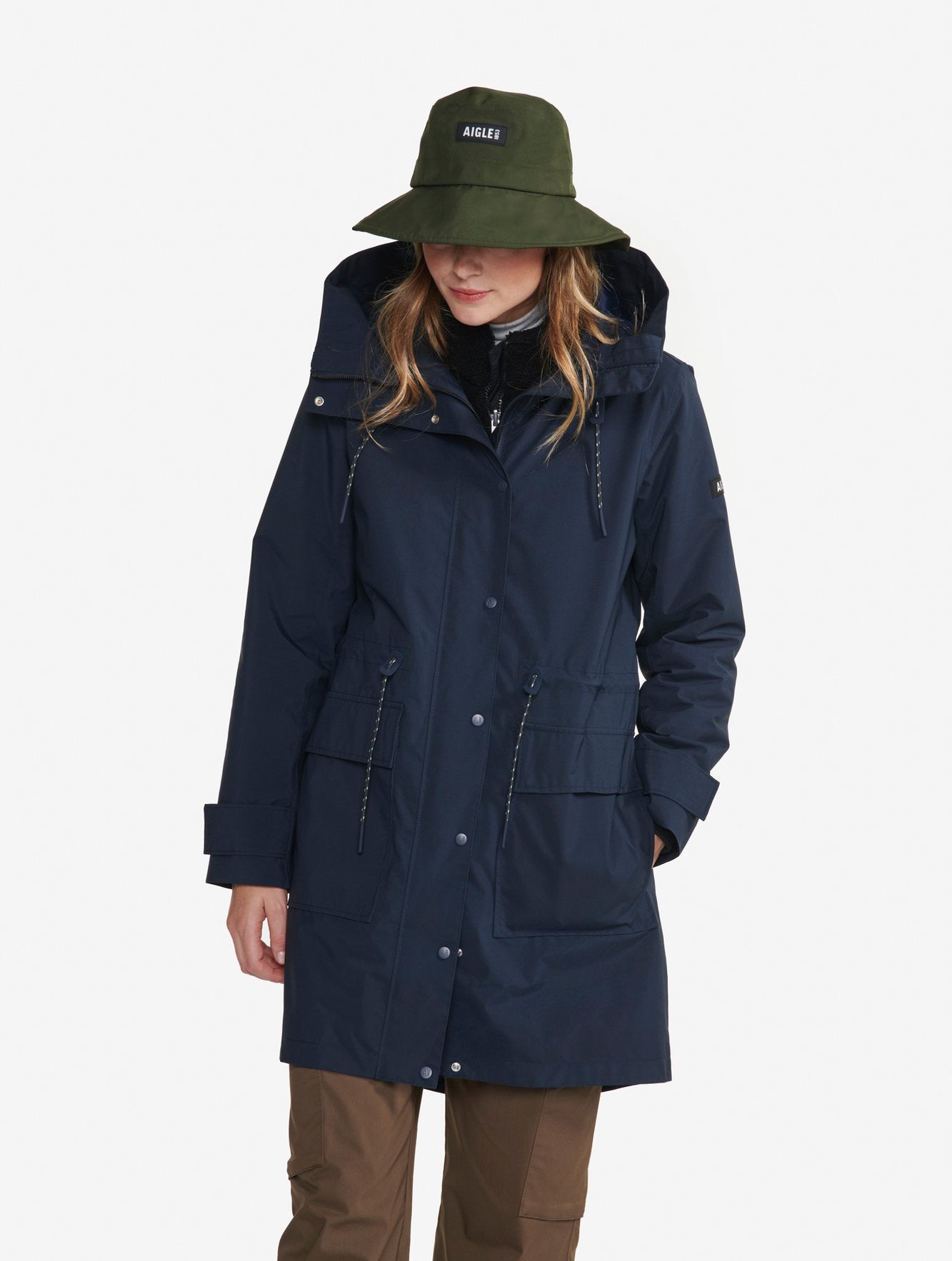 Parka fishtail GORE-TEX T-KIT Femme Aigle