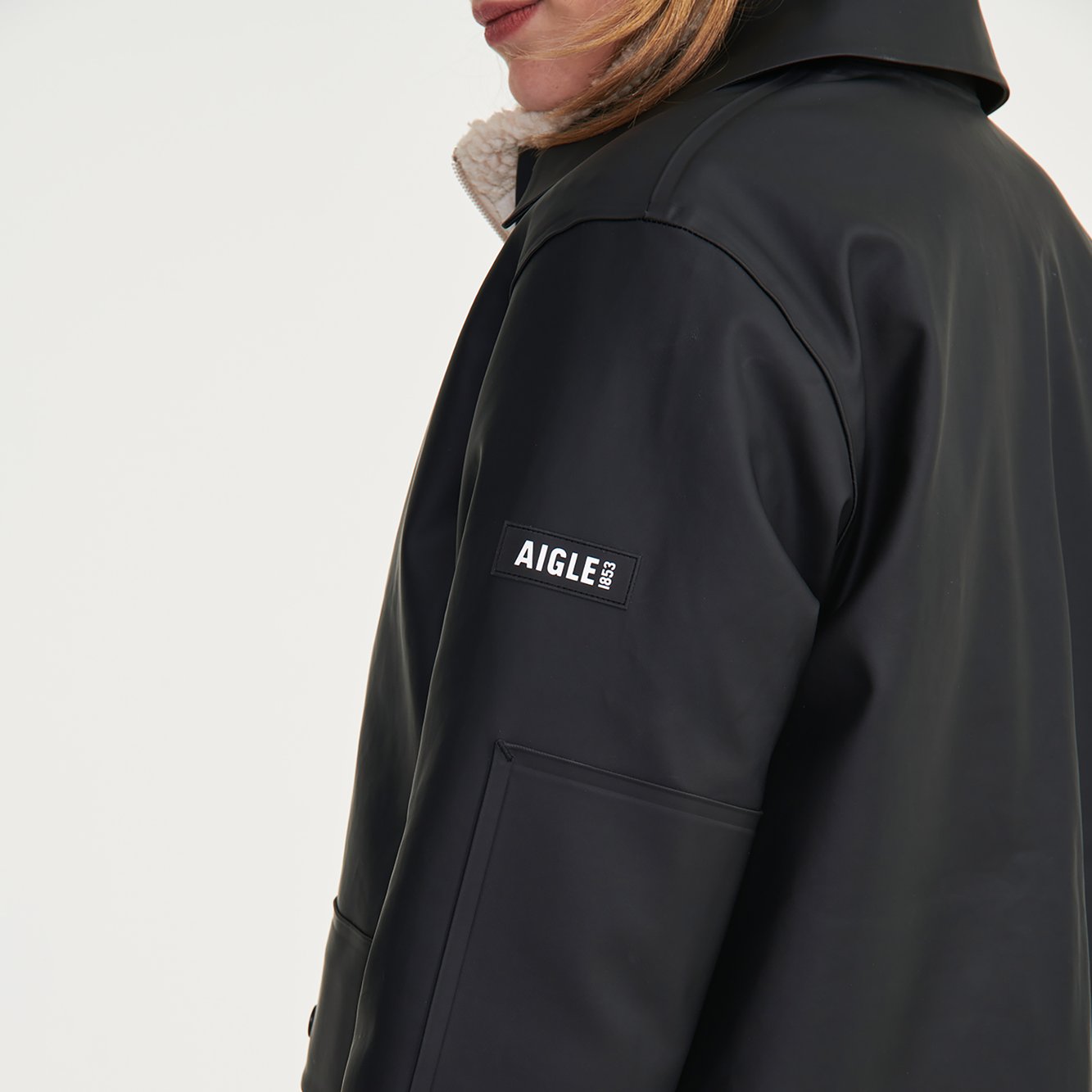 Ciré court doublure carreaux Aigle