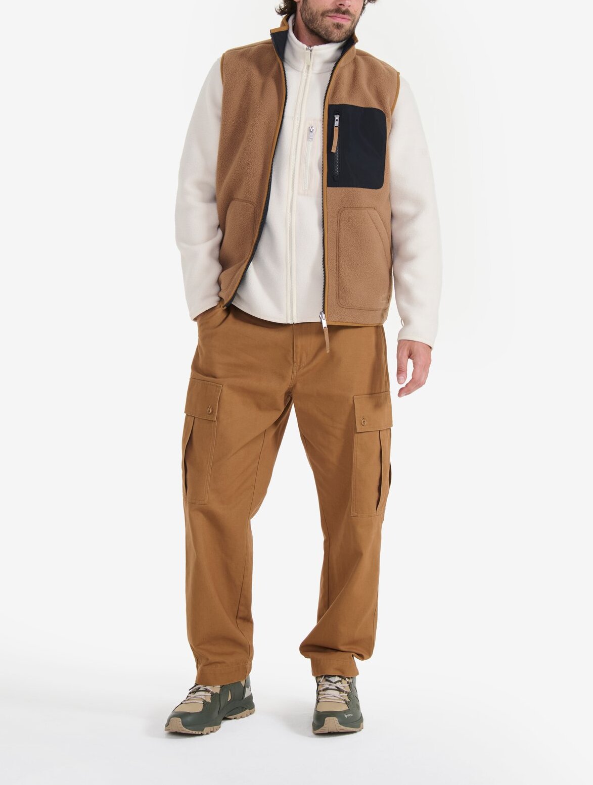 Polaire sherpa T-KIT réversible sans manche  Homme Aigle