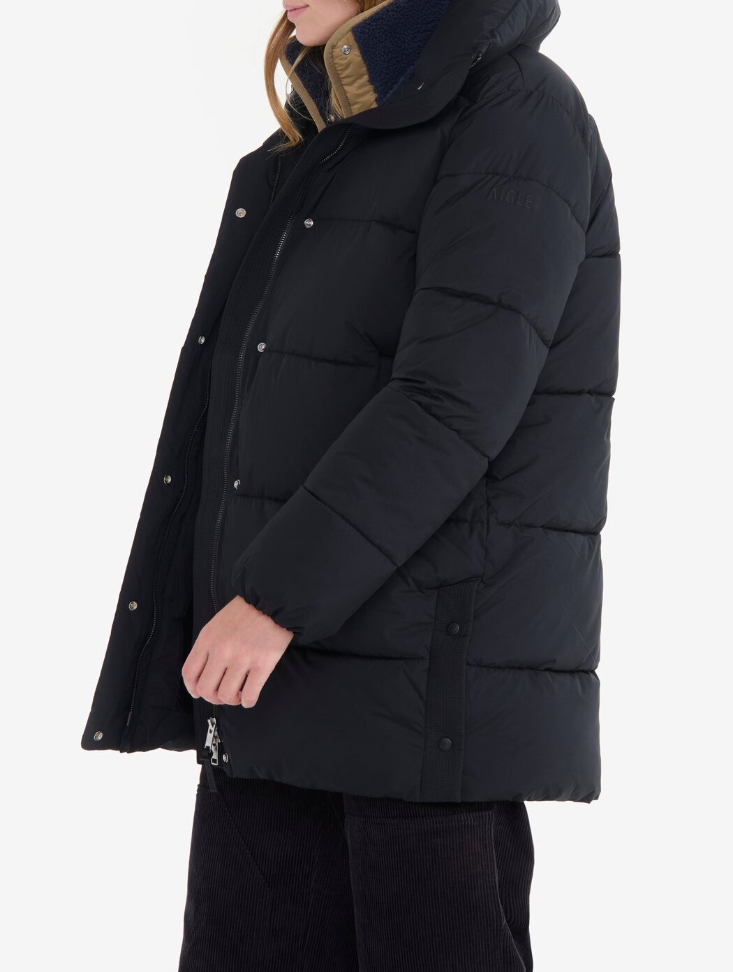 Doudoune très chaude mi-longue imperméable Femme Aigle