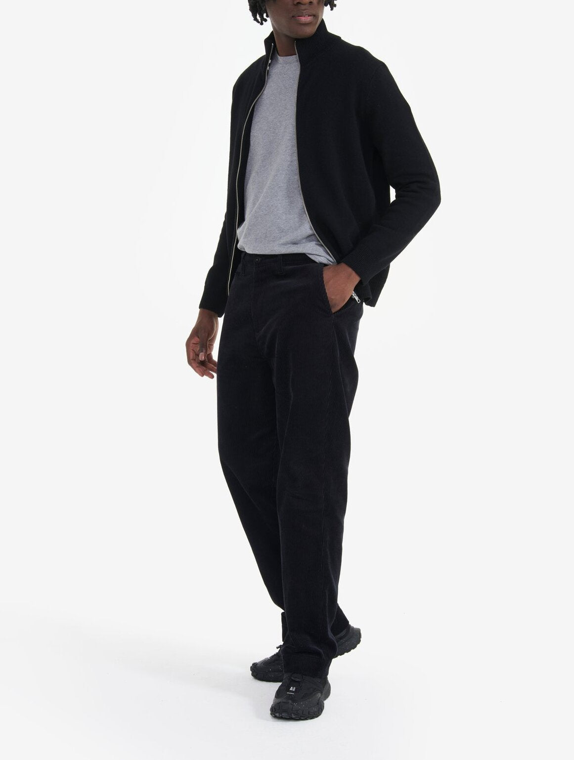 Pull col montant avec demi zip Homme Aigle