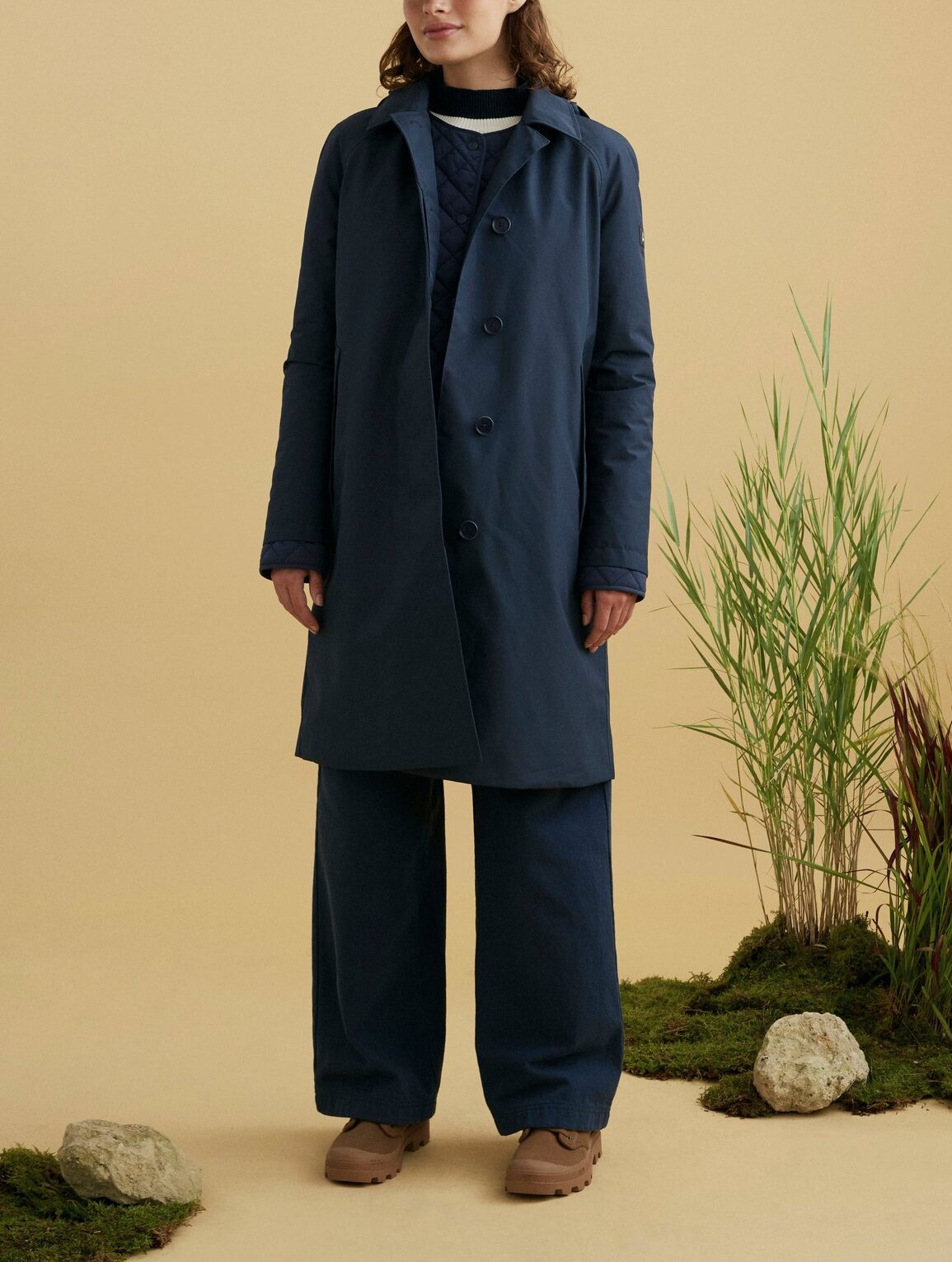 Imperméable long Gore-Tex® à capuche Aigle