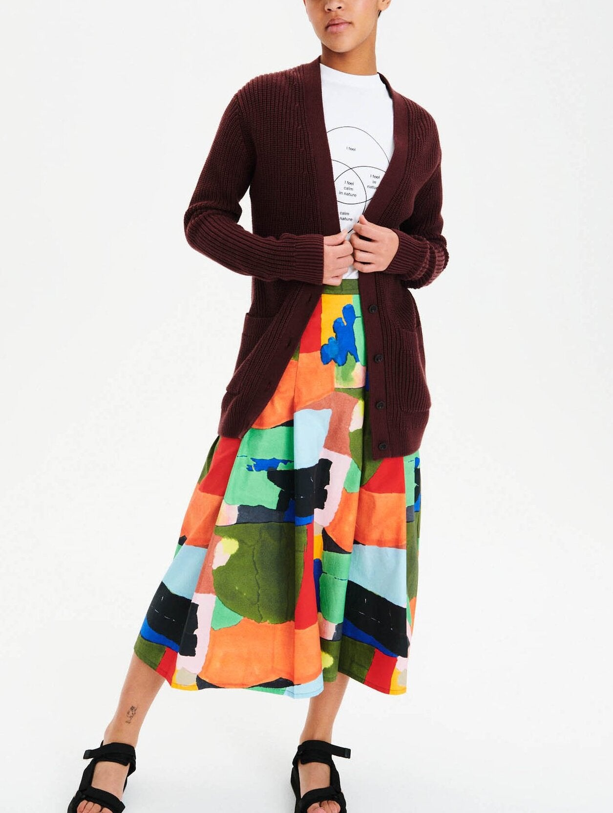 Cardigan en coton biologique Aigle