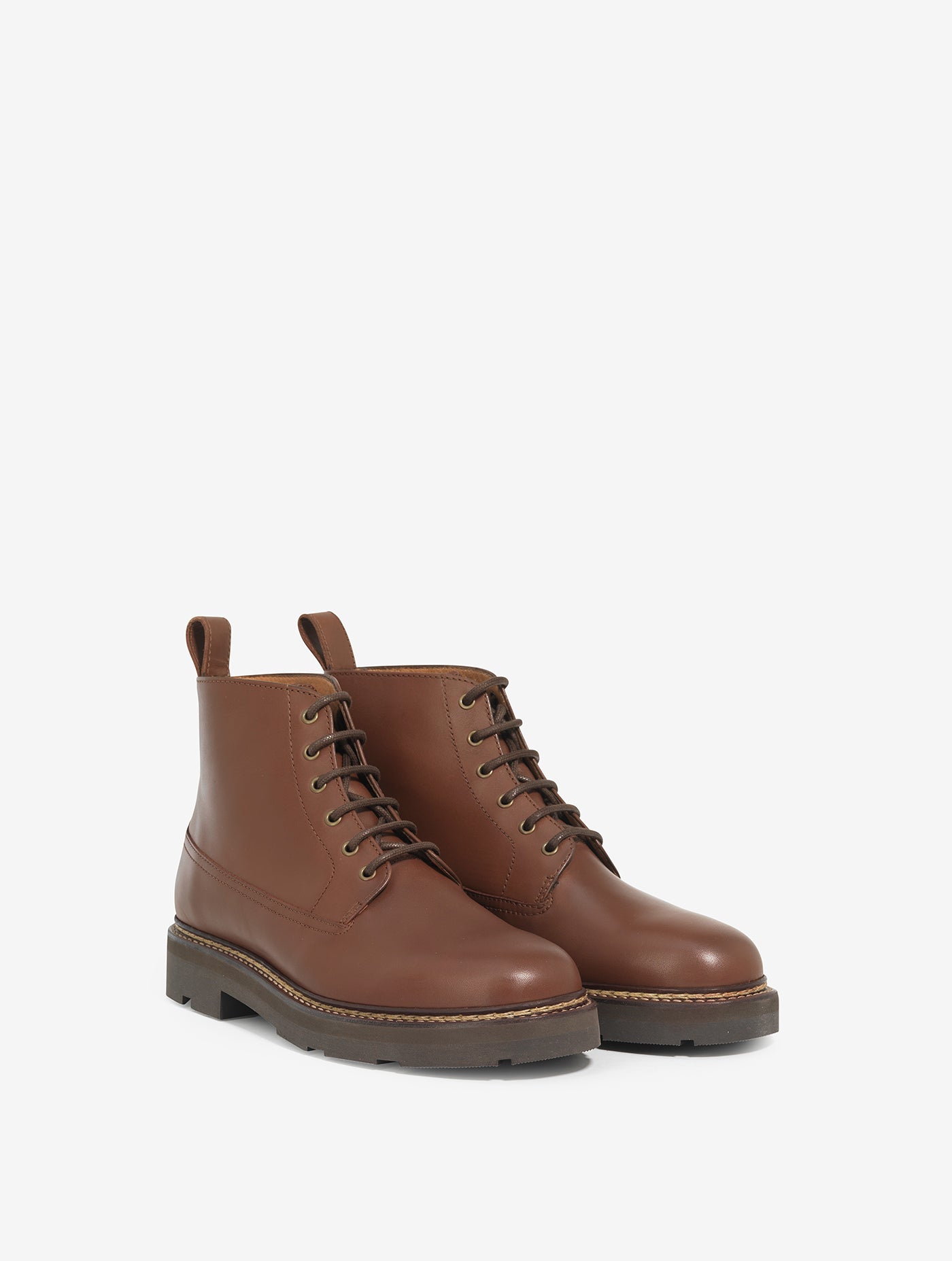 Desert boot en cuir cousu Norgévien Aigle