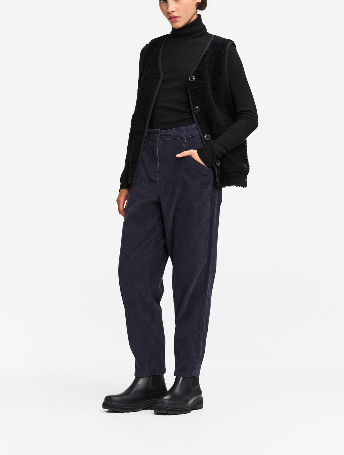 Pantalon en velours côtelé  Femme Aigle