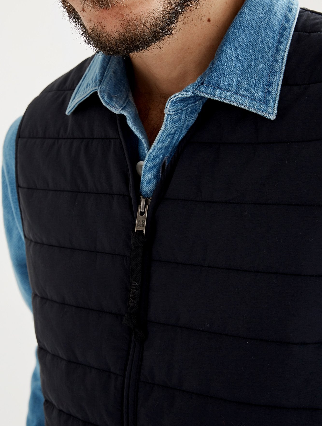 Gilet sans manches court déperlant ouate DUPONT SORONA® Aigle