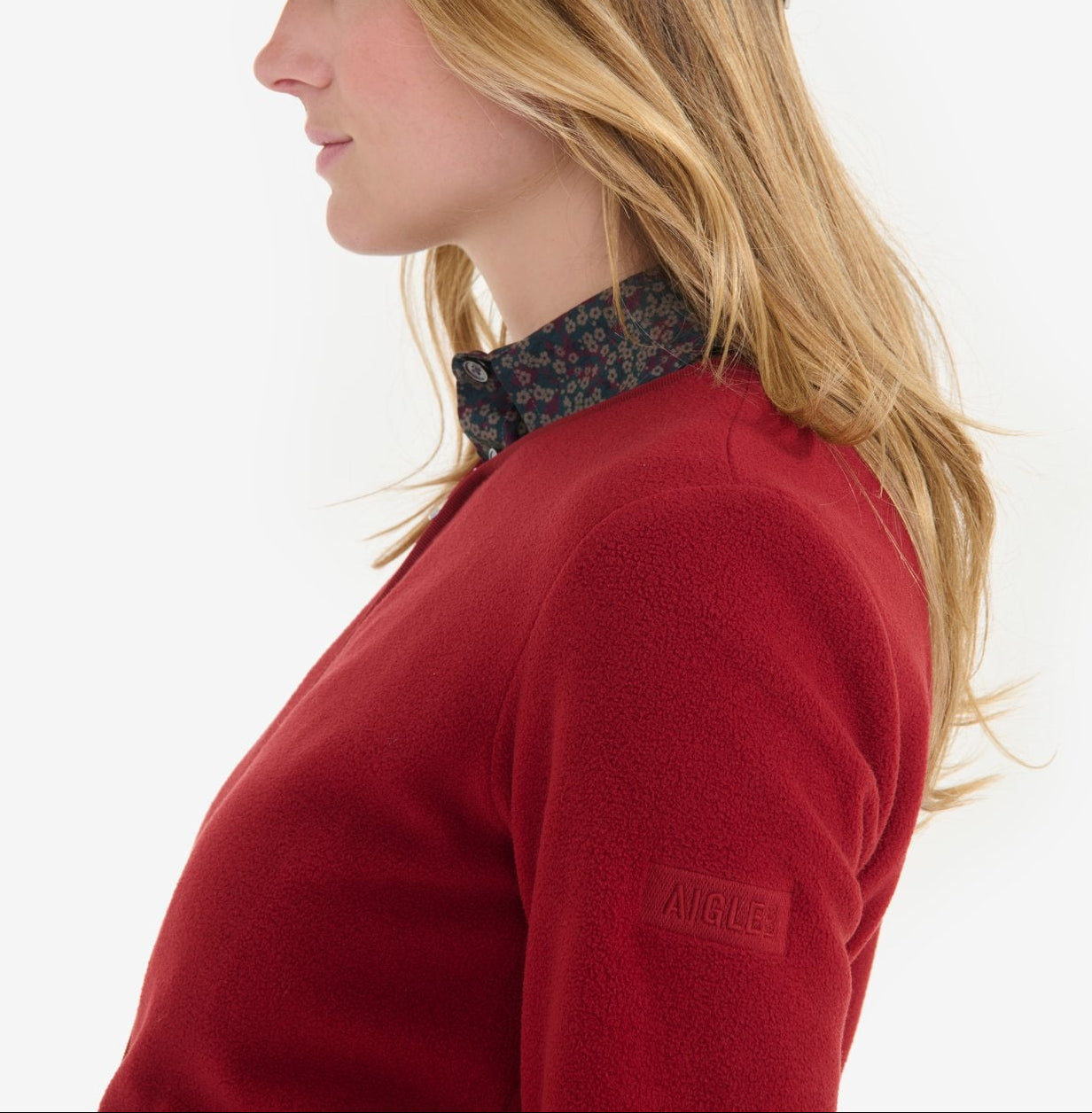 Veste micro-polaire légère et chaude sans col Femme Aigle