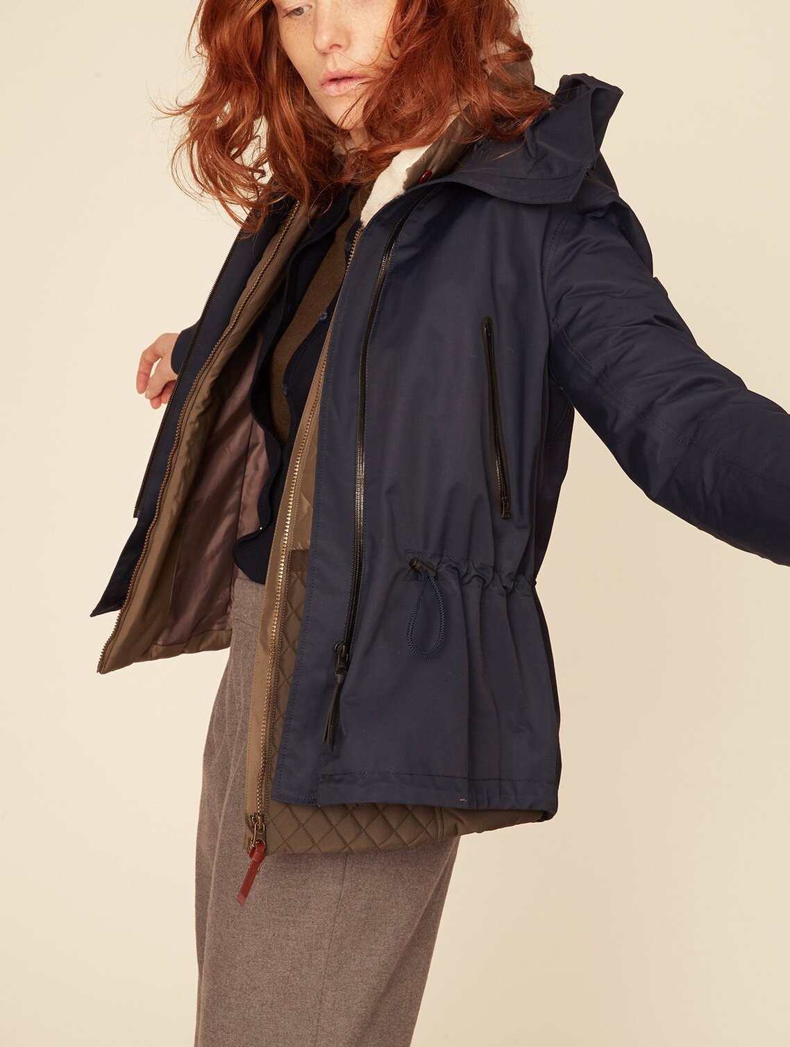 Parka courte imperméable Aigle