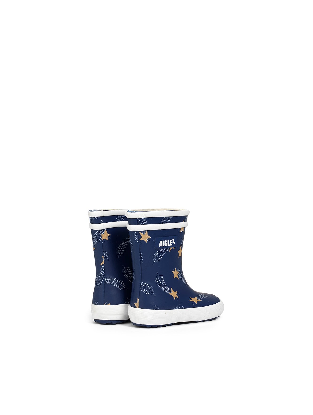 Botte iconique des premiers pas, en version imprimée Aigle