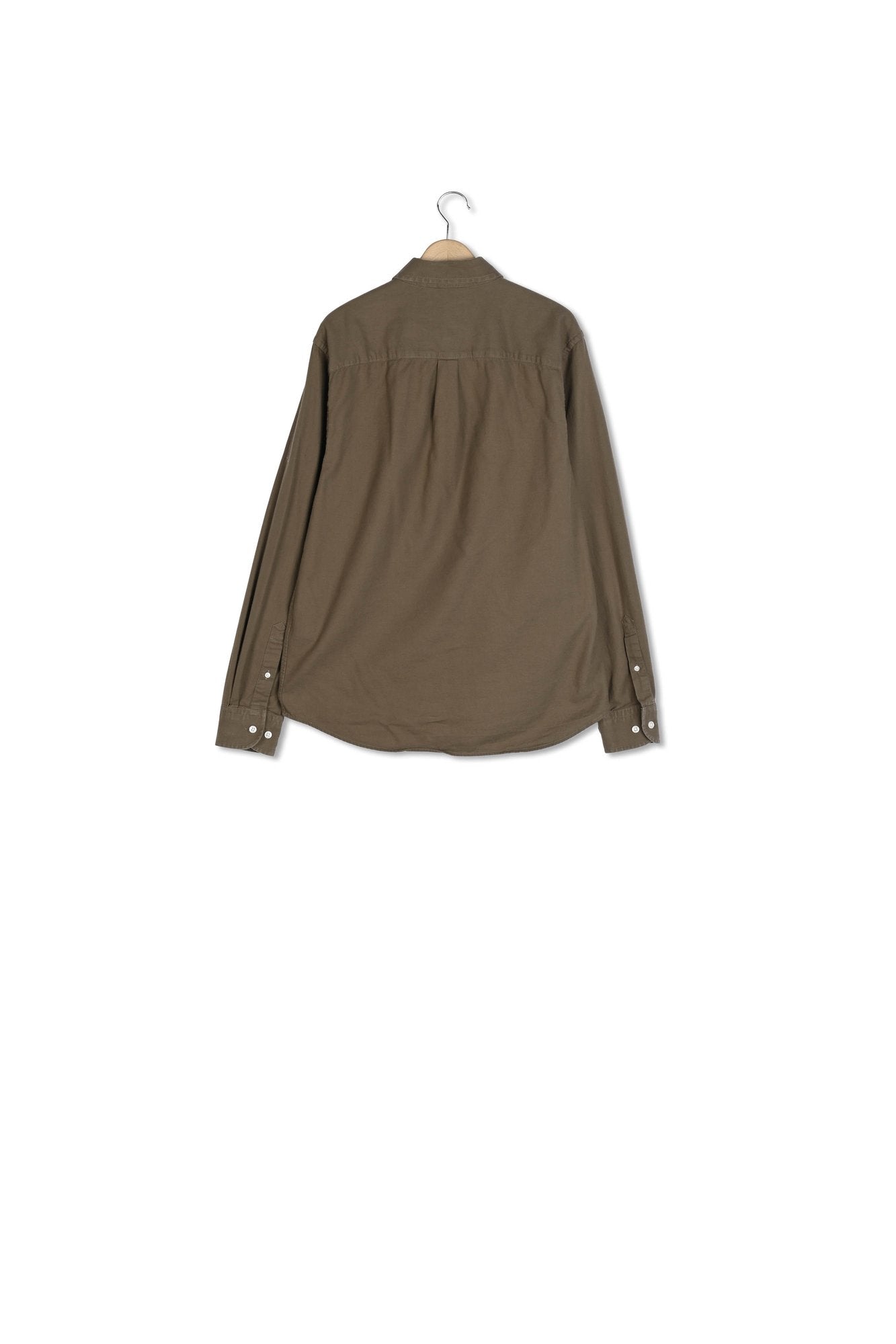 Chemise coton flanelle à manches longues Homme Aigle