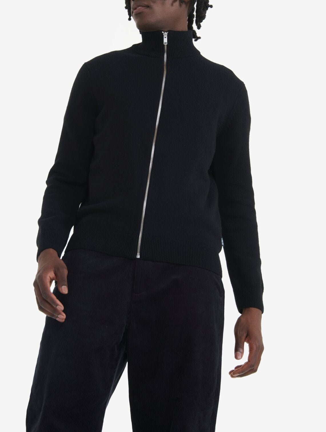 Pull col montant avec demi zip Homme Aigle