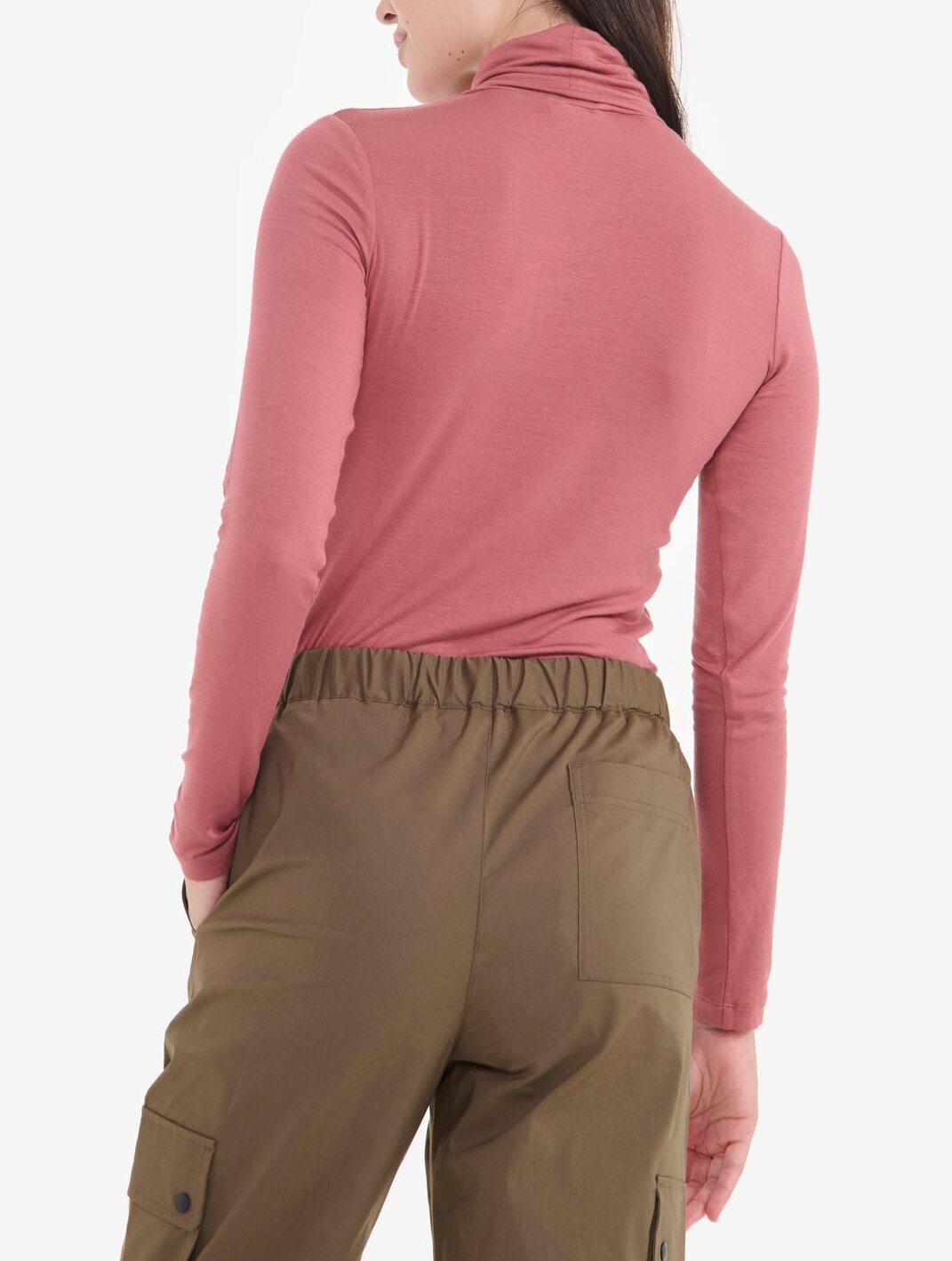 Tee-shirt col roulé en modal  Femme Aigle