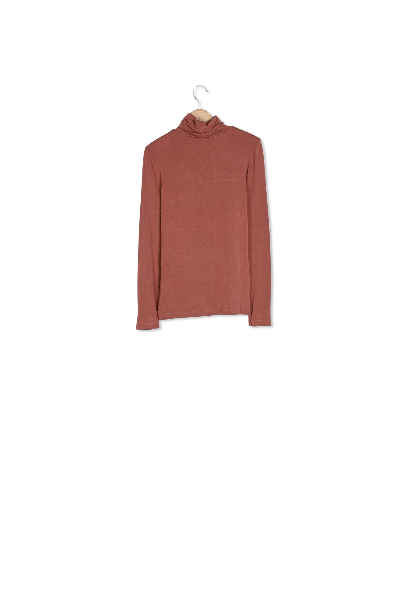 Tee-shirt col roulé en modal  Femme Aigle