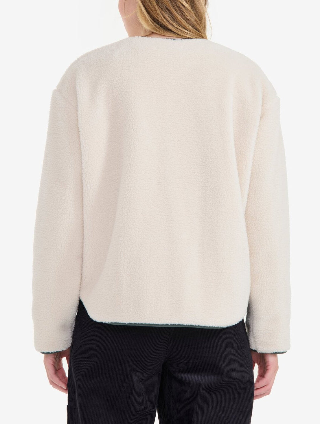 Veste en sherpa réversible Femme Aigle