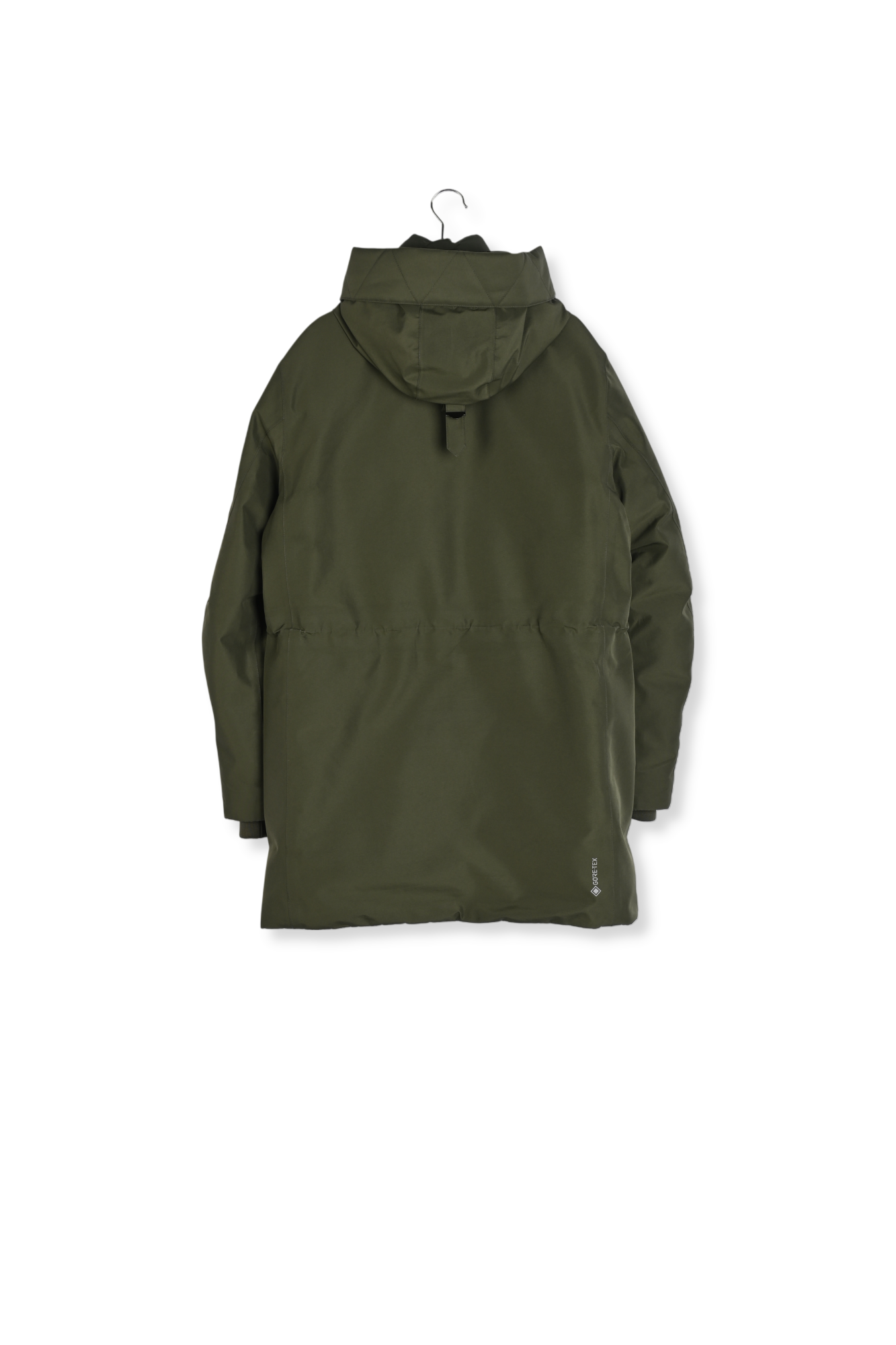 Parka longue GORE-TEX à capuche avec matelassage en duvets et plumes Homme Aigle