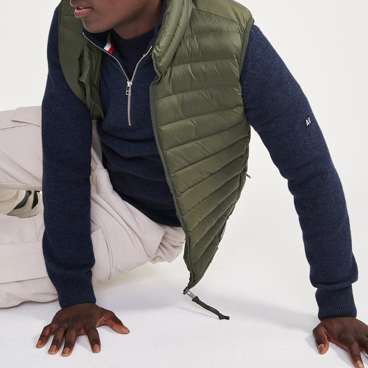 Doudoune courte sans manche déperlante ouate DUPONT SORONA® Aigle