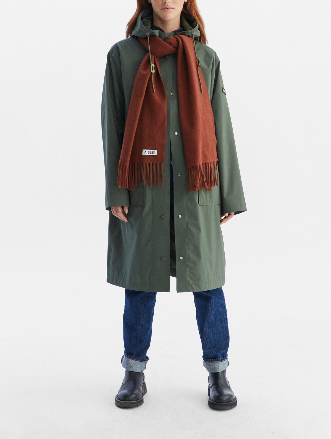 Parka longue MTD® à capuche Aigle