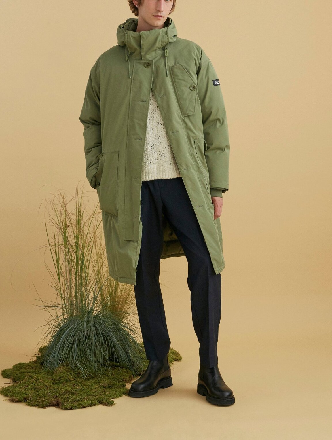 Parka longue MTD® ouate Dupont Sorona® Aigle