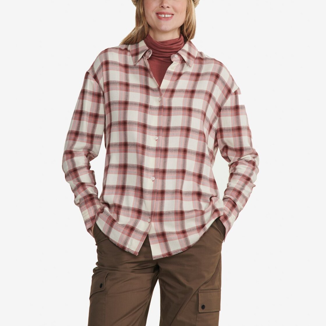 Chemise à carreaux en flanelle  Homme Aigle