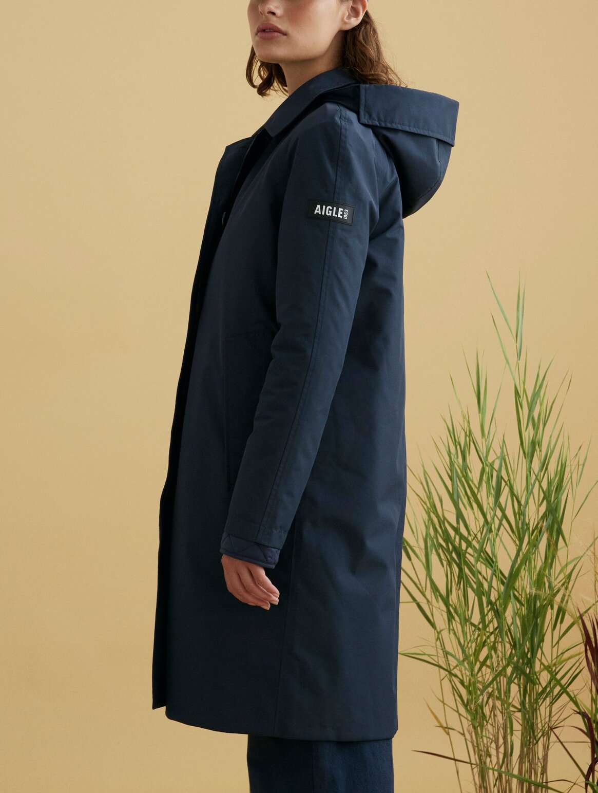 Imperméable long Gore-Tex®à capuche Aigle