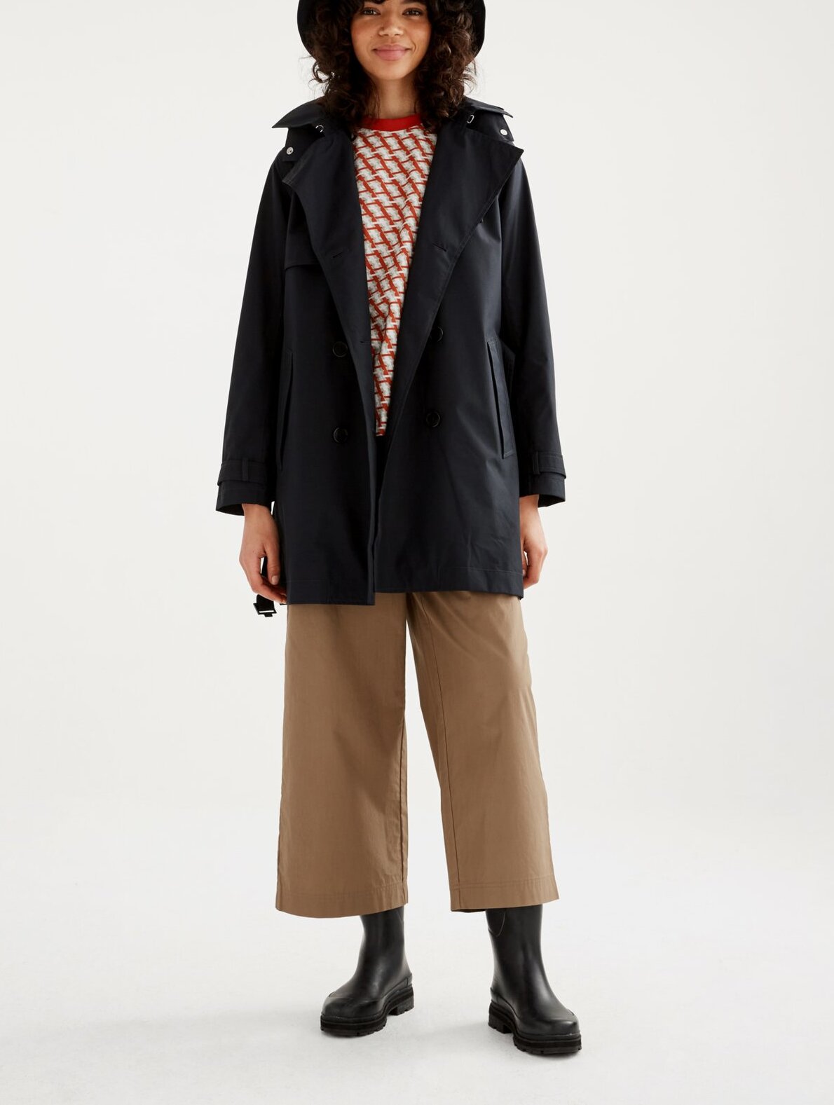 Trench court iconique Aigle